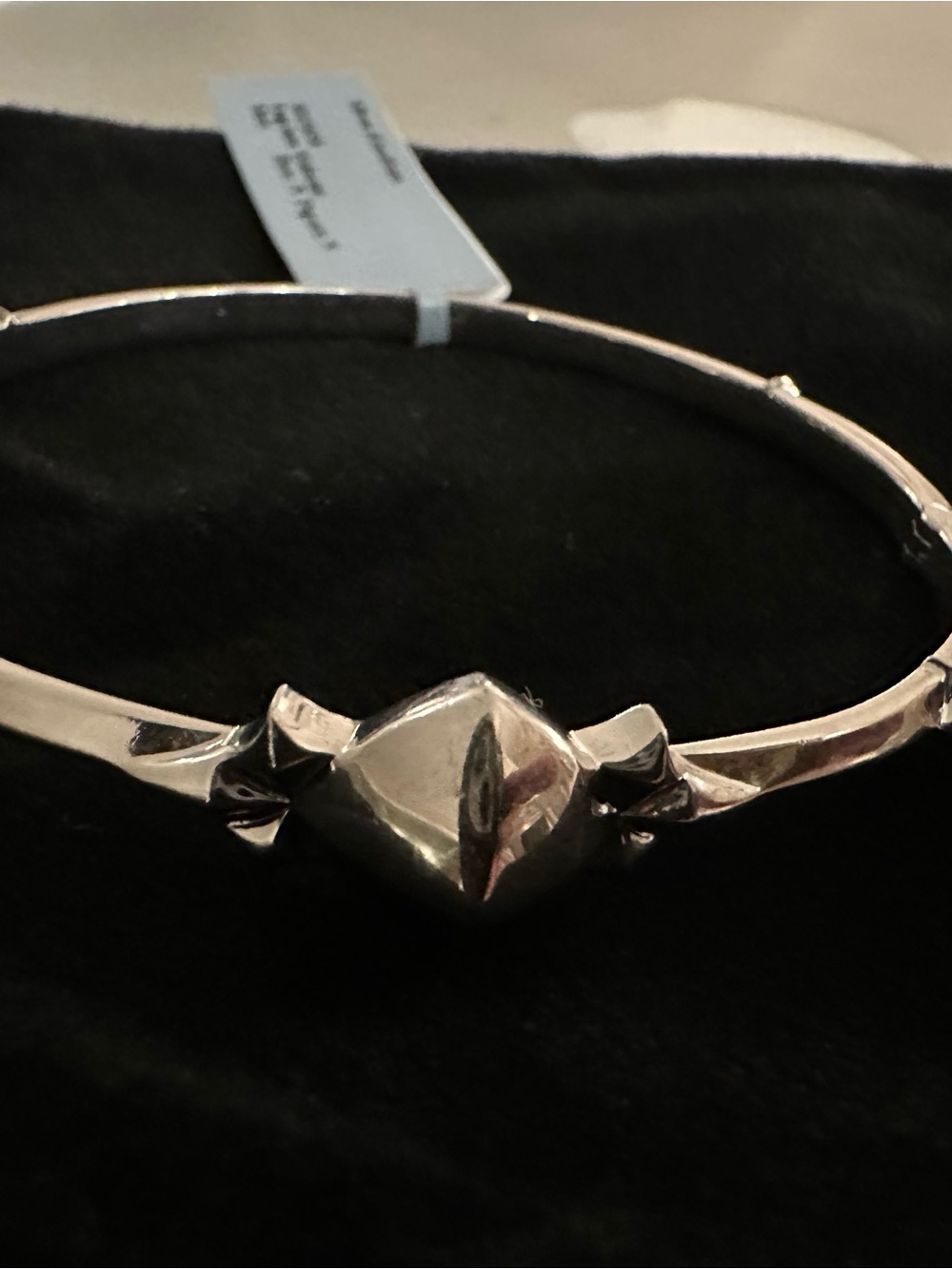 Stephen Webster Polished Silver Heart Bangle
